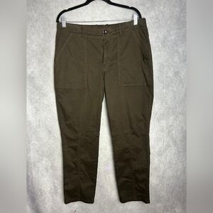 Banana Republic Woman Brown‎ Gargo Cotton Casual Pants Size 12